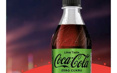 Coca-Cola Zero propaguje novinku s limetkovou příchutí