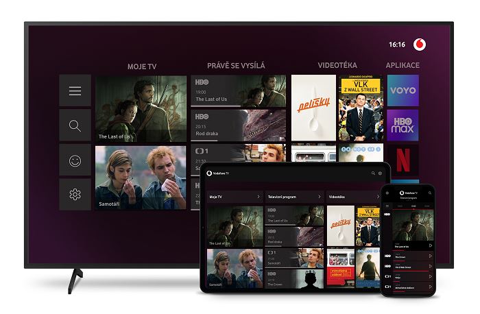 Vodafone TV spouští v Česku vlastní kanály i novou platformu