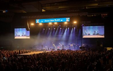 Koncert Rádia Blaník v Ostravě navštívilo přes šest tisíc lidí
