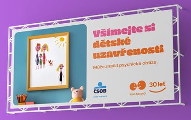 Linka bezpečí si připomíná 30 let kampaní „Všímejme si“