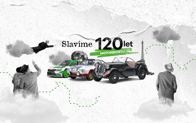 Škoda Auto si připomíná 120 let aktivit v motosportu