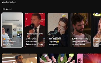 YouTube upravil řazení obsahu ve Smart TV