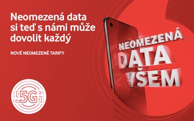 Vodafone podpoří kampaní neomezený mobilní tarif