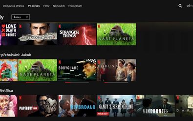 Češi na Netflixu sledují hlavně dramata, komedie a akční filmy