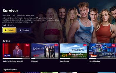 Oneplay má po spojení Voyo a O2TV 1,4 mil. předplatitelů