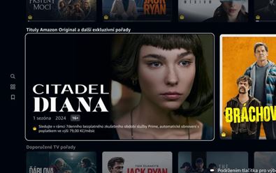 Prime Video má nové nastavení klíčové dlaždice