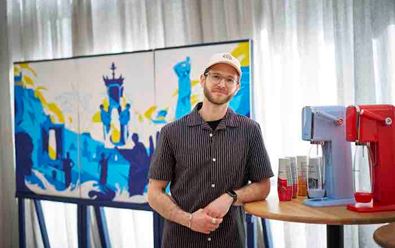 SodaStream vytvořil ze starých výrobníků umělecké dílo