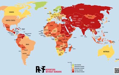 RSF: Česko si v žebříčku svobody tisku polepšilo