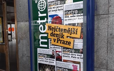 Metro má kampaň, zdůrazňuje nejvyšší čtenost v Praze