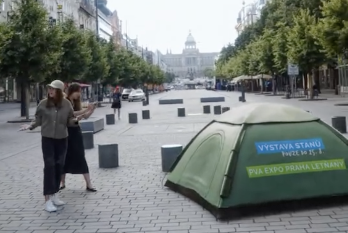 4camping láká na výstavu stanů CGI reklamou