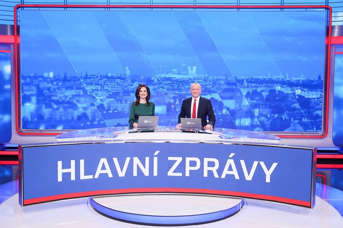 CNN Prima News upravuje grafiku zpravodajského studia