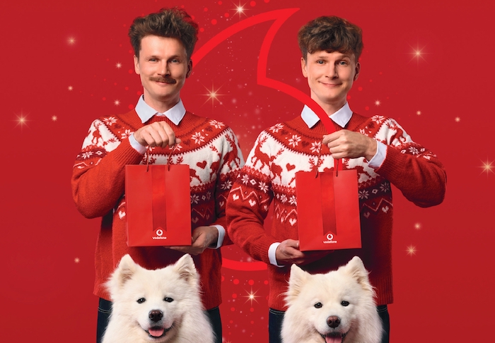 Vodafone ve vánoční kampani vše zdvojnásobí