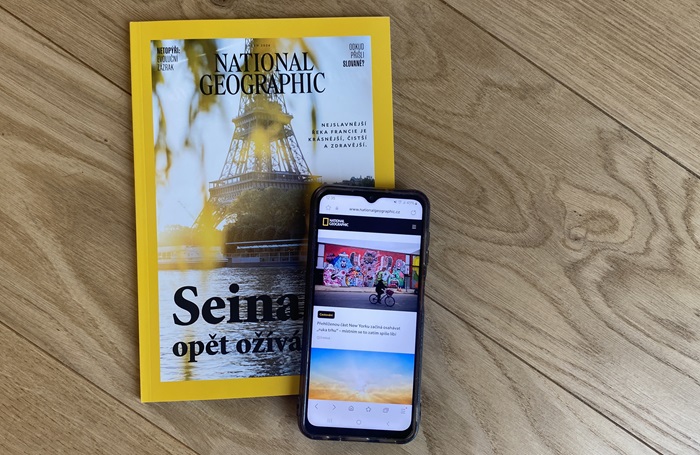 VLM spustila nový web magazínu National Geographic
