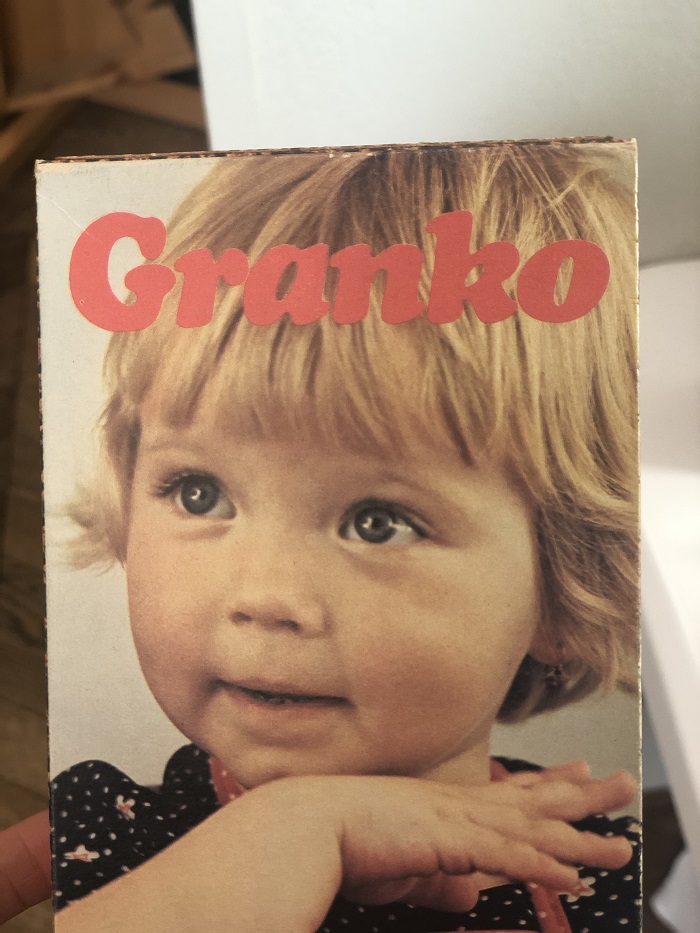 První obal značky Granko z roku 1979, foto: Mediaguru.cz