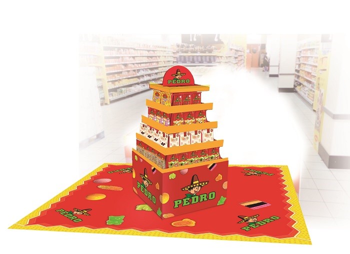 Pedro v březnu spustí jarní kampaň v 18 hypermarketech Albert, zdroj: The Candy Plus Sweet Factory.