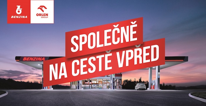 Klíčový vizuál k nové kampani společností Benzina a Orlen, zdroj: Unipetrol