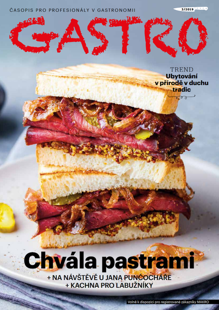 Časopis Gastro – 1. místo v kategorii B2B časopisů