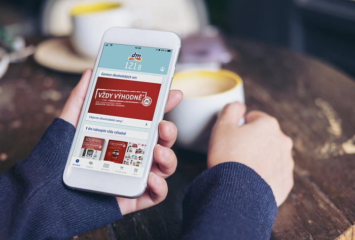 Aplikaci Moje dm si stáhlo přes 300 tisíc zákazníků