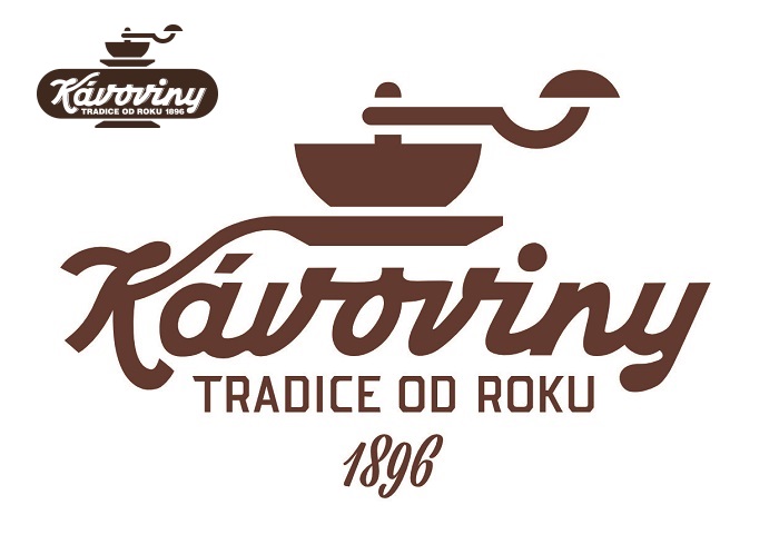 Firma inovovala po 20 letech logo, vlevo nahoře staré logo, zdroj: Kávoviny
