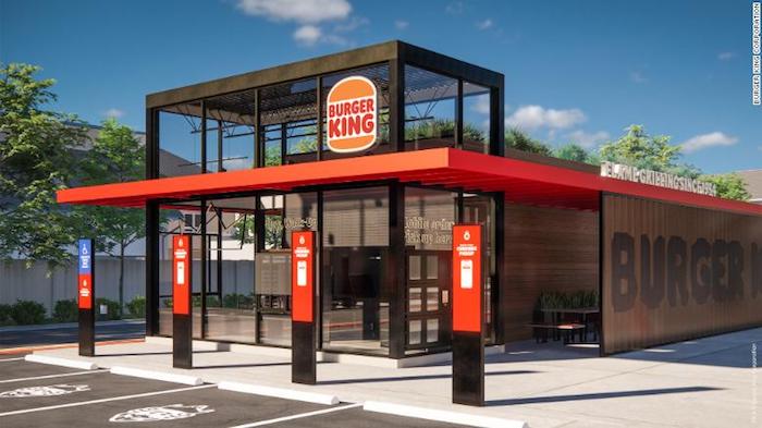 V novém designu restaurací dostává drive-trhu větší prostor, zdroj: Burger King.
