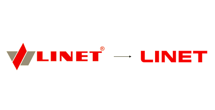 Změna loga společnosti Linet, zdroj: Linet Group