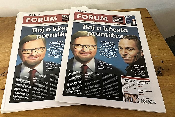 Podoba nového Týdeníku Forum, zdroj: MediaGuru.cz