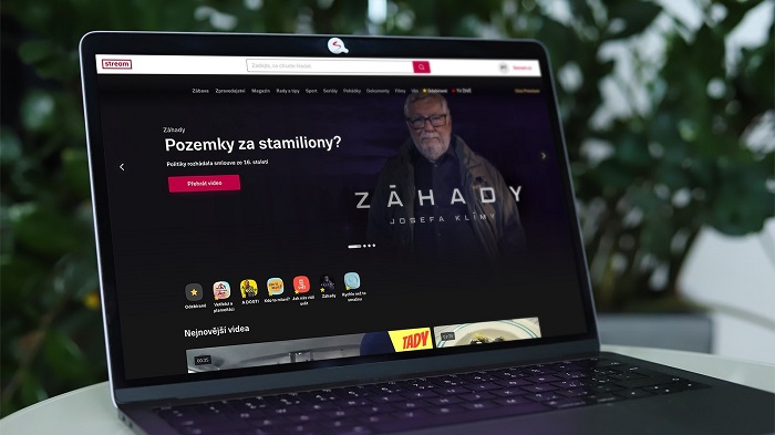 Stream loni navýšil počet zhlédnutí o 60 %, chystá novinky