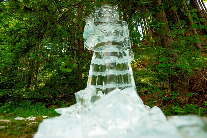 Ledová socha, zdroj: Radegast