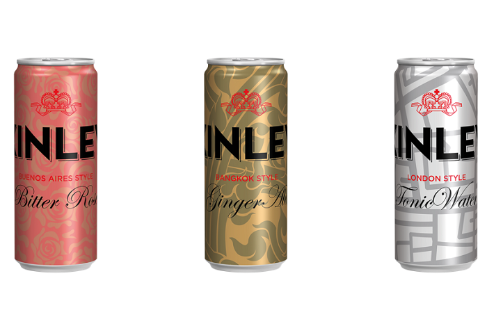 Kinley nabízí nealkoholické drinky v plechovkách, zdroj: Kinley / The Coca-Cola Company ČR/SK.