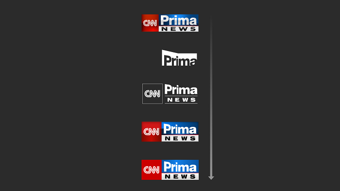 Geneze loga CNN Prima News, zdroj: FTV Prima
