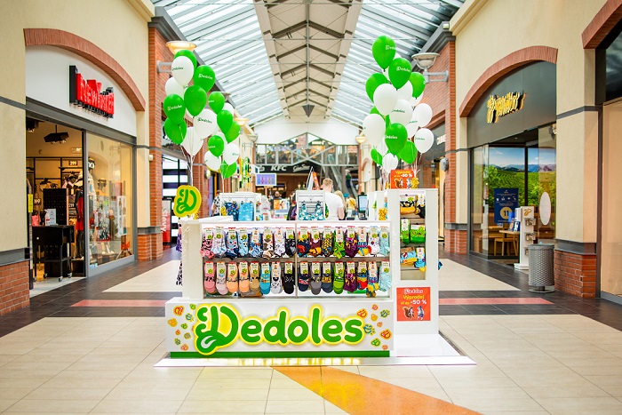 Dedoles aktuálně provozuje 8 kiosků v nákupních centrech, zdroj: Dedoles