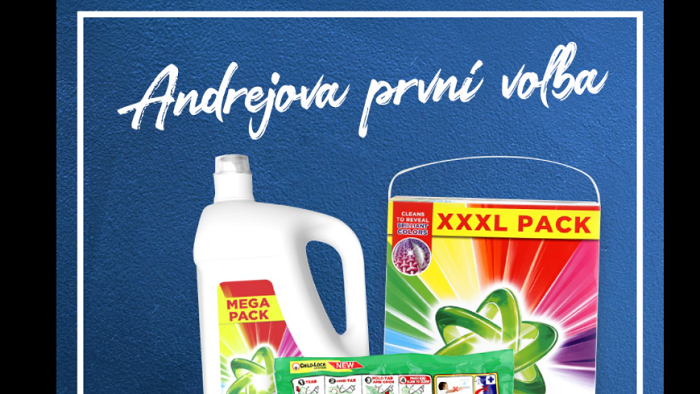 Kaufland zveřejnil „Andrejovu první volbu" s pracím práškem