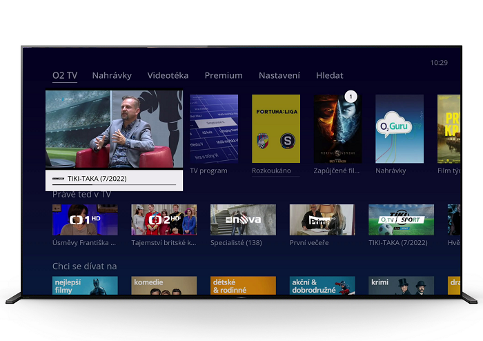 O2 TV je dostupná i v aplikaci Android TV