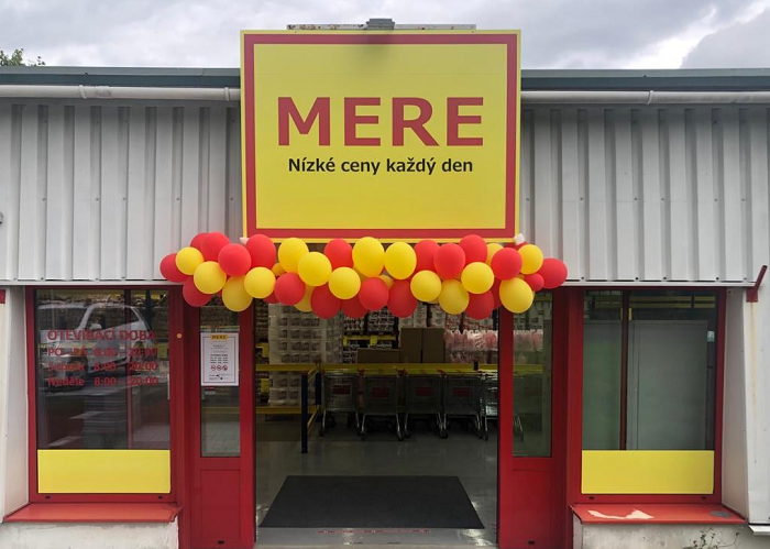 Expanze diskontního řetězece Mere v Evropě stagnuje