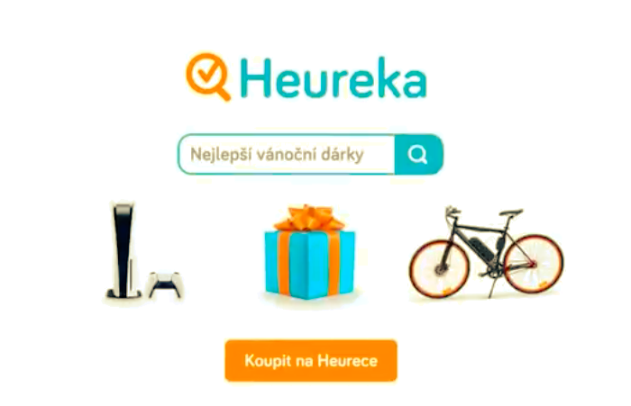 Vánoční kampaň značky Heureka, zdroj: repro YT Heureka