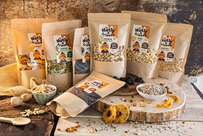 Košík.cz má další privátní značku, nabízí oříšky