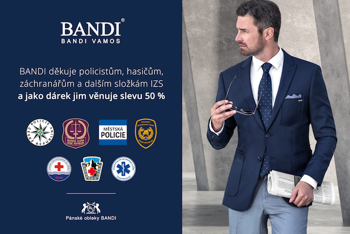 Majitel značky Bandi děkuje kampaní záchranným složkám
