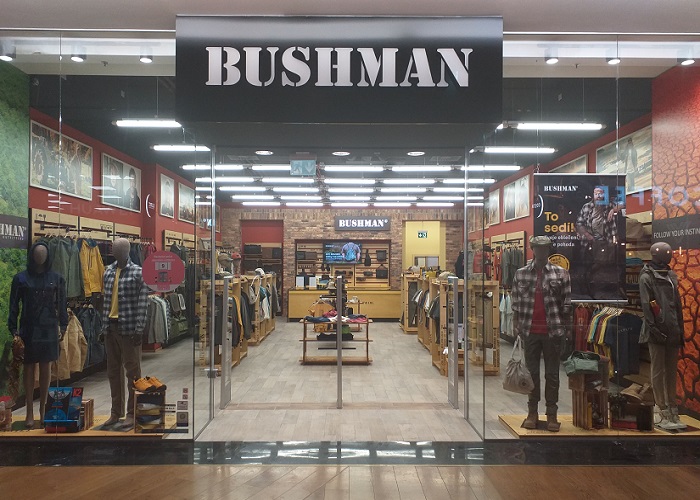 Bushman funguje již od září, zdroj: OC Westfield Chodov