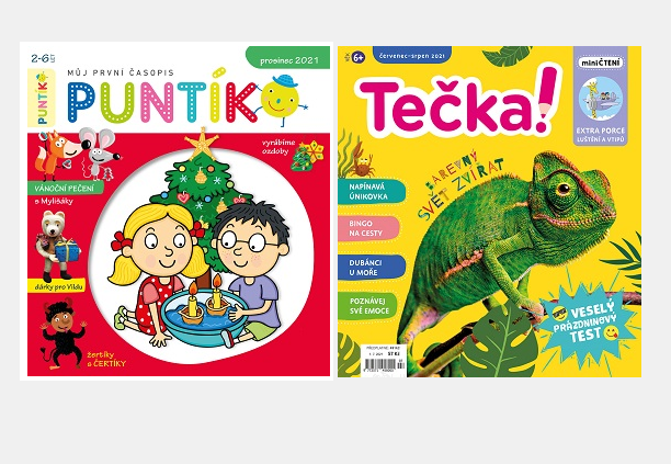 Dětské časopisy Puntík a Tečka! spolupracují s aplikací Readmio