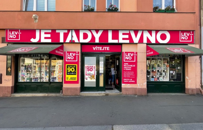 Prodejny má Levno na místech, kde obvykle nikdo být nechce, zdroj: Prezentace M. Štádlera