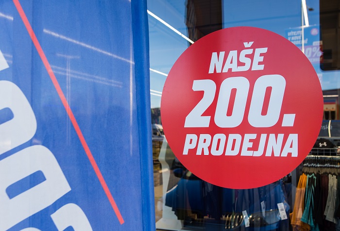 Sportisimo provozuje v ČR celkem 108 prodejen, zdorj: Sportisimo