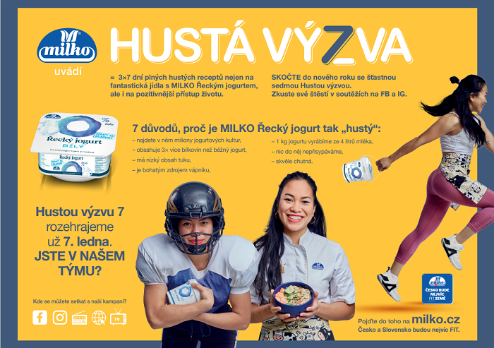 Milko s letos spojuje s Chili, finalistkou soutěže MasterChef 2020, zdroj: Polabské mlékárny