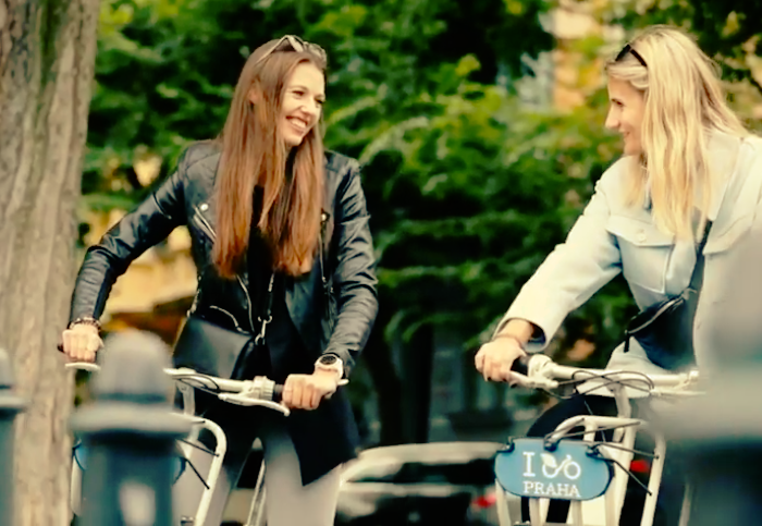 Nextbike ukazuje, jak používat sdílená kola