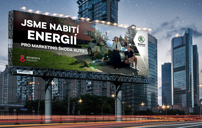 ATL agenturou Škoda Auto je i Etnetera Motion