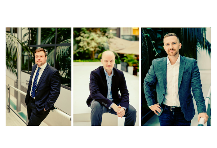 Nový marketingový tým společnosti Sodexo Benefity (zleva): Pavel Rusko, Jan Michelfeit a Michal Močko, zdroj: Sodexo Benefity