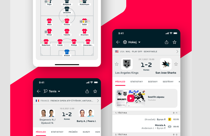 Livesport loni vytvořila čistý zisk ve výši 1,7 miliardy korun