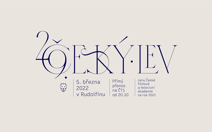 Vizuální styl cen Český lev sází na eleganci a noblesu