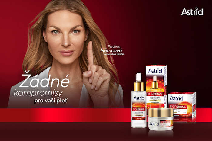Astrid angažuje do kampaně modelku Pavlínu Němcovou
