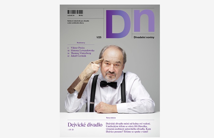 Divadelní noviny se v lednu mění na měsíčník