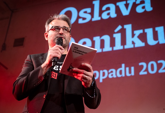 Ján Simkanič, ředitel vydavatelství N media, foto: Jakub Plíhal, Deník N